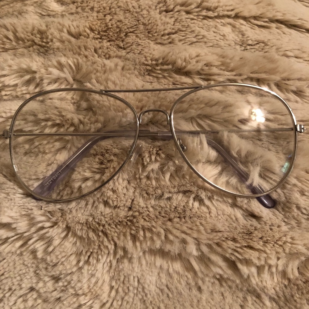 Clear style glasses